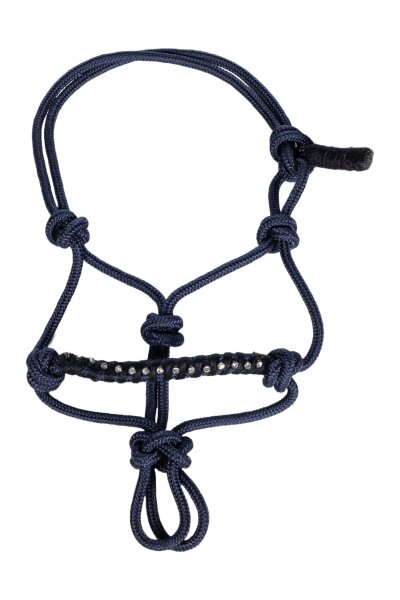 Knotenhalfter Hobby Horsing HKM Kids Steckenpferd Halfter dunkelblau