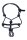 Knotenhalfter Hobby Horsing HKM Kids Steckenpferd Halfter dunkelblau