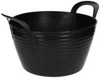 Flexibler Trog FlexBag, 12 l, Schwarz