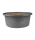 kleine Futterschale 2 Liter mit Deckel, Grau