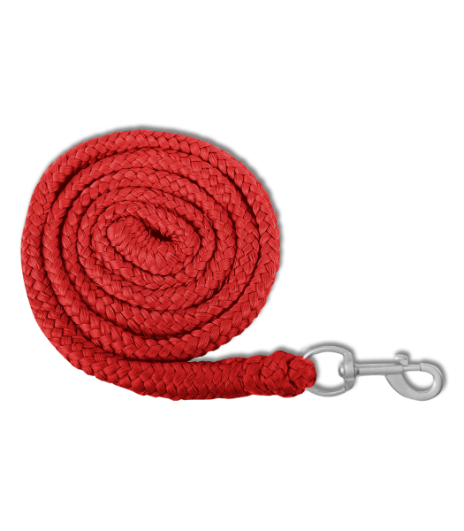 Anbindestrick Economic - Karabinerhaken Rot