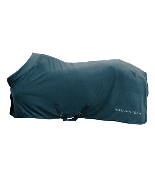 Fleecedecke Nepal, petrolblau, 145