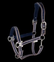 HALFTER Athletic WB, Nachtblau/Taupe
