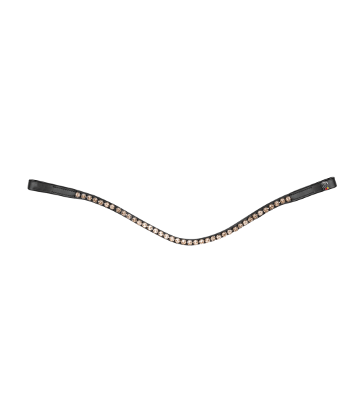 Waldhausen X-Line Stirnband Glam – schwarz/pfirsich (WB)