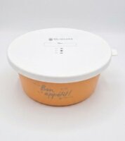 Futterschale 5 Liter mit Deckel, pfirsich