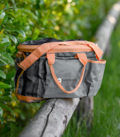 Waldhausen Putztasche chromgrau/pfirsich