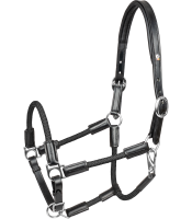 Waldhausen X-Line Lederhalfter Nevada, schwarz, WB