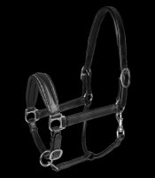 Waldhausen S-Line Lederhalfter Glamour Schwarz WB –...