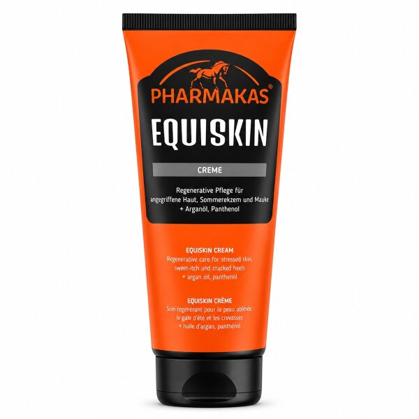 Pferde Hautpflege Creme Pharmakas Equiskin Arganöl Panthenol Pflege