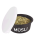 MÜSLI-SCHALE MIT DECKEL, Grau