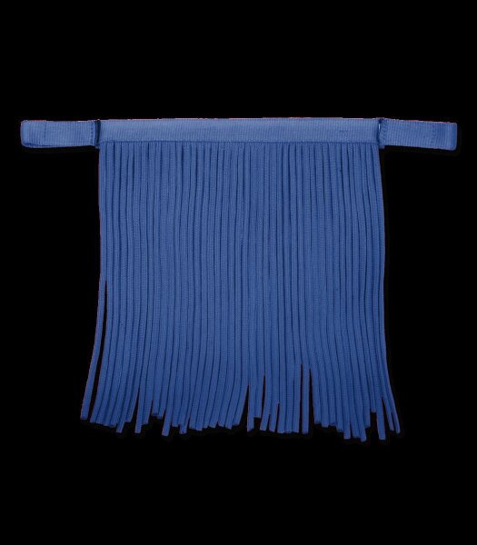 FLIEGENFRANSEN SALON, blau, Pony