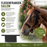 Waldhausen Fliegenfransen Salon Schwarz Pony...