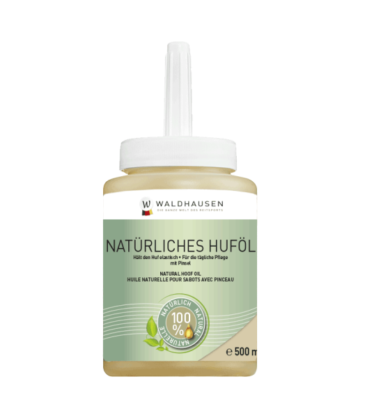 NATÜRLICHES HUFÖL MIT PINSEL, 450 ML