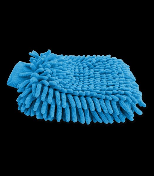 PUTZHANDSCHUH MIKROFASER, azurblau