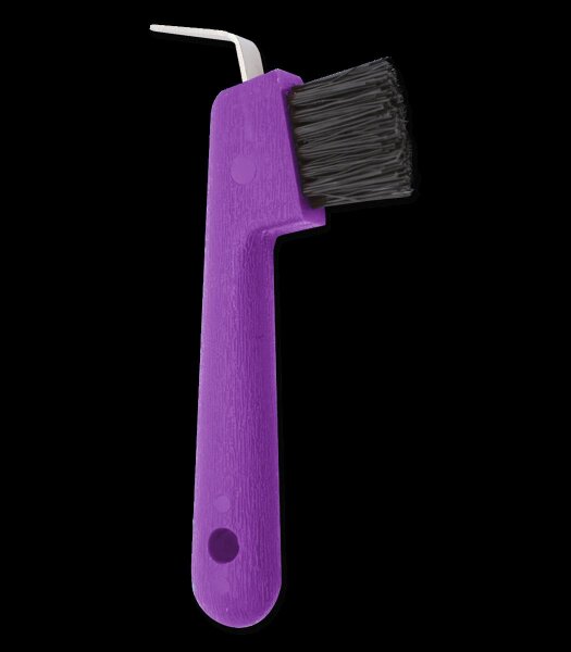 HOOF-PICK-BRUSH, lila