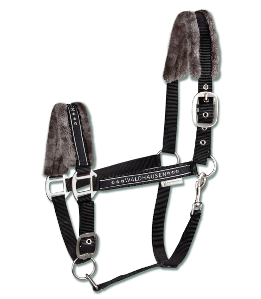 HALFTER ELEGANT, XWB, schwarz