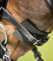 Waldhausen Trensenzaum Unterlegpolster Schwarz