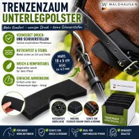 Waldhausen Trensenzaum Unterlegpolster 18x6cm Druckschutz...